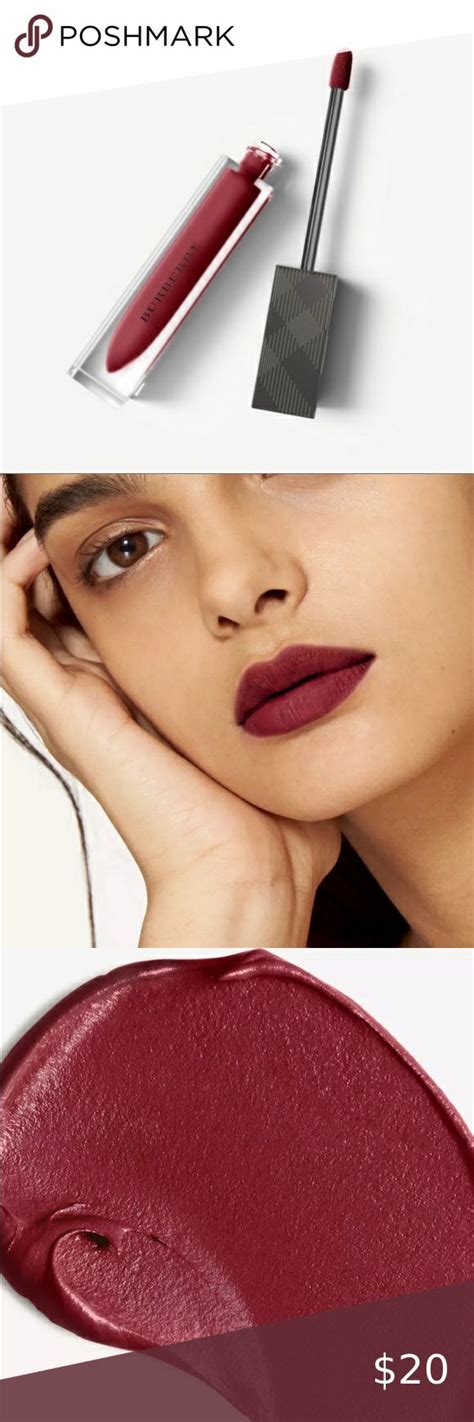 burberry liquid oxblood|oxblood Burberry lipstick.